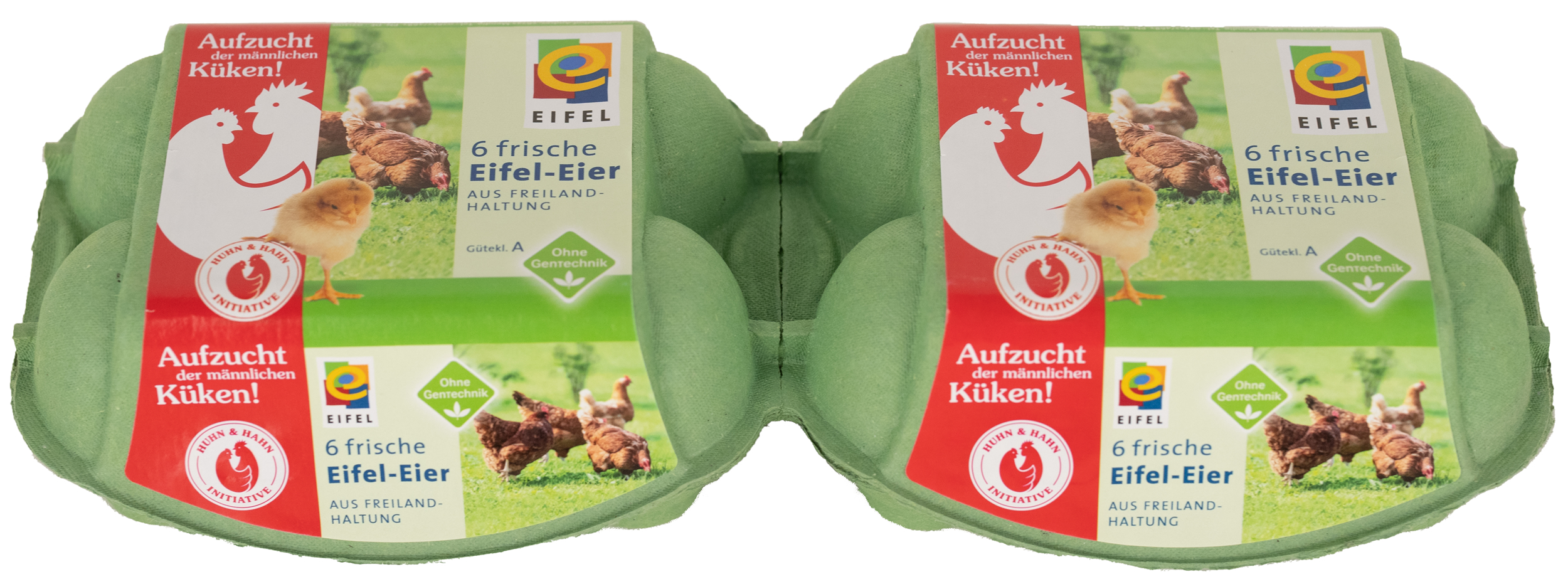 6 deutsche Eier aus Freilandhaltung // Geflügelhof Andres Mendig